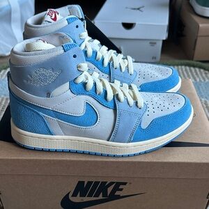 Nike Air Jordan High-Tops Blue and White